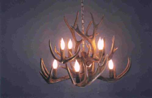 Hill Country Antler Art Chandeliers The Two Tier Canadian Whitetail Chandelier Image To Enlarge
